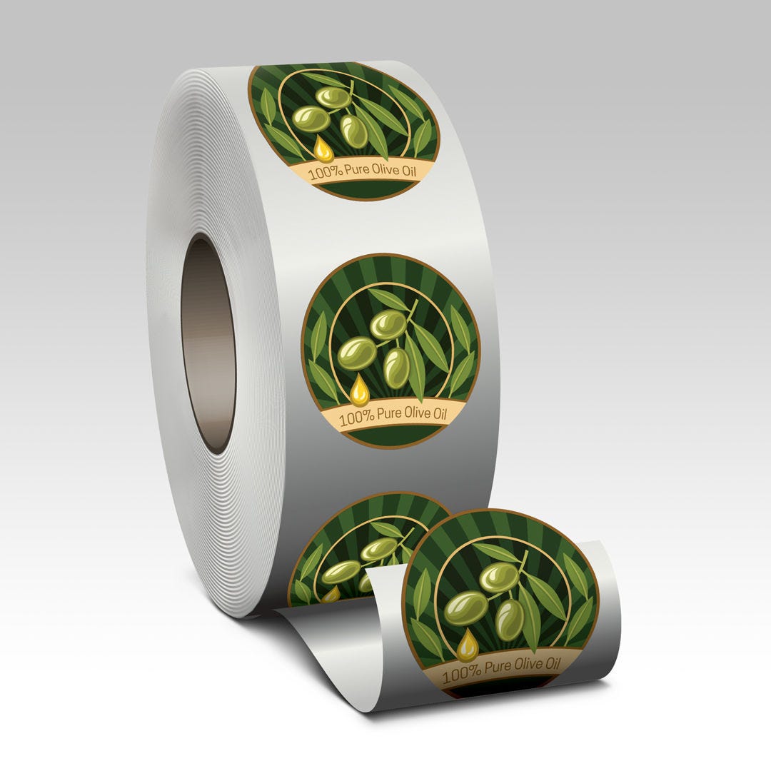 Circle Roll Labels