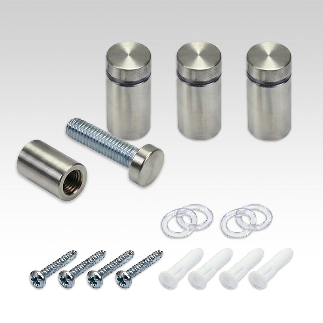Silver Standoff Hardware